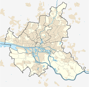 Harta e Hamburgu me shenja për mbështetësit individual 