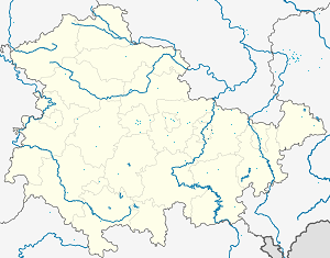 Karte von Jena mit Markierungen für die einzelnen Unterstützenden