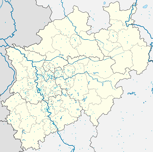 Karte von Leverkusen mit Markierungen für die einzelnen Unterstützenden