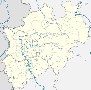 Karta mjesta Köln s oznakama za svakog pristalicu