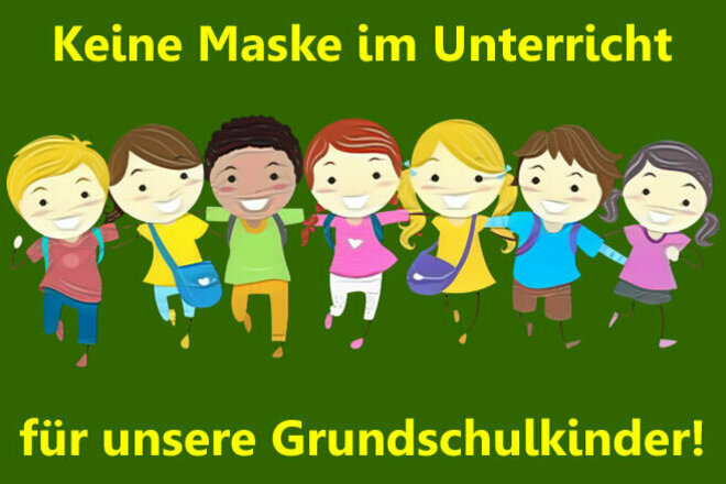 Aufhebung Der Maskenpflicht Im Unterricht Fur Grundschuler Online Petition