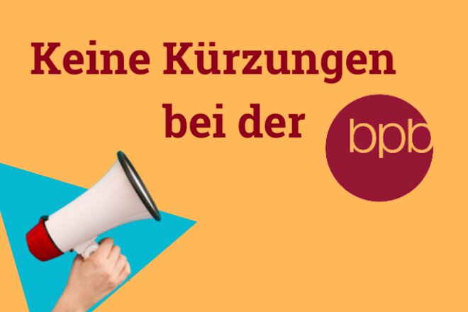 #bpb Braucht Budget: Keine Einsparungen Bei Der Bundeszentrale Für ...