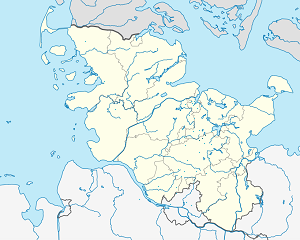 Karte von Amt Bornhöved mit Markierungen für die einzelnen Unterstützenden