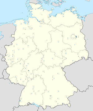 Mapa de Alemania con etiquetas para cada partidario.