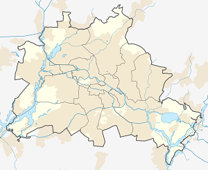 Karte von Berlin mit Markierungen für die einzelnen Unterstützenden