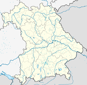 Karta mjesta Regensburg s oznakama za svakog pristalicu