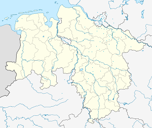 Karta över Lüneburg med taggar för varje stödjare