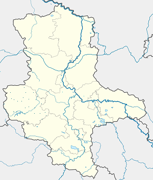 Kort over Landkreis Harz med tags til hver supporter 