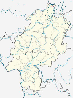 Karta mjesta Wesertal s oznakama za svakog pristalicu