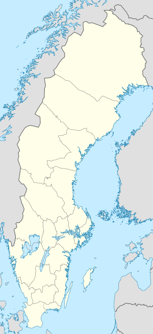 Карта Швеция с тегами для каждого сторонника