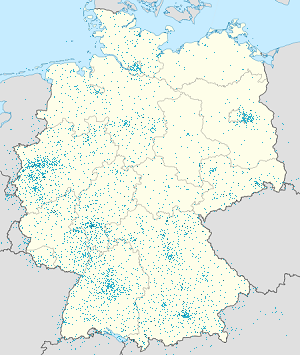 Latvijas karte Vācija ar atzīmēm katram atbalstītājam 