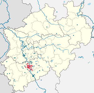 Mappa di Colonia con ogni sostenitore 