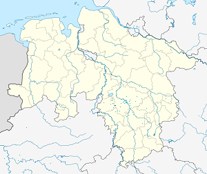 Karta mjesta Barsinghausen s oznakama za svakog pristalicu