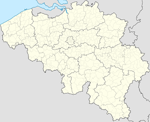 Mapa mesta Halle so značkami pre jednotlivých podporovateľov