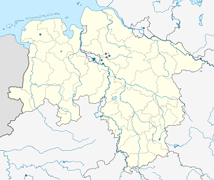 Harta e Ottersberg me shenja për mbështetësit individual 