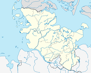 Latvijas karte Norderstedt ar atzīmēm katram atbalstītājam 