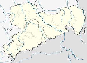 Mapa mesta Kamenica so značkami pre jednotlivých podporovateľov
